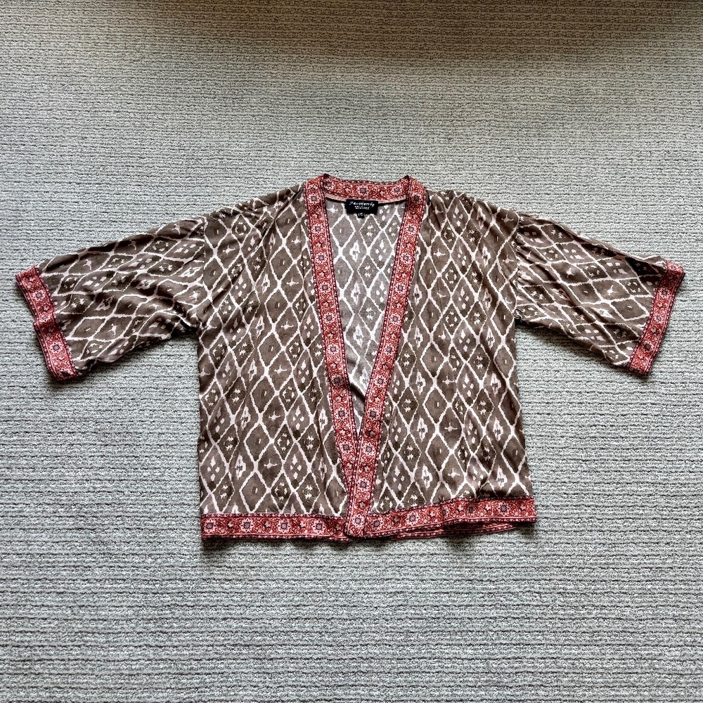 RARE Evereve open front kimono top